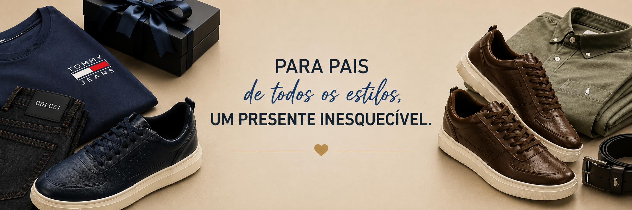 Para pais de todos os estilos, um presente inesquecível.