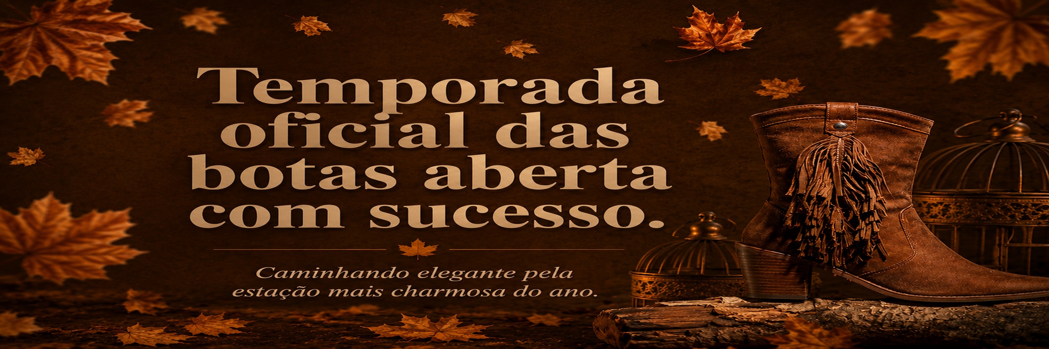 Temporada oficial das botas: elegância e estilo para o inverno!