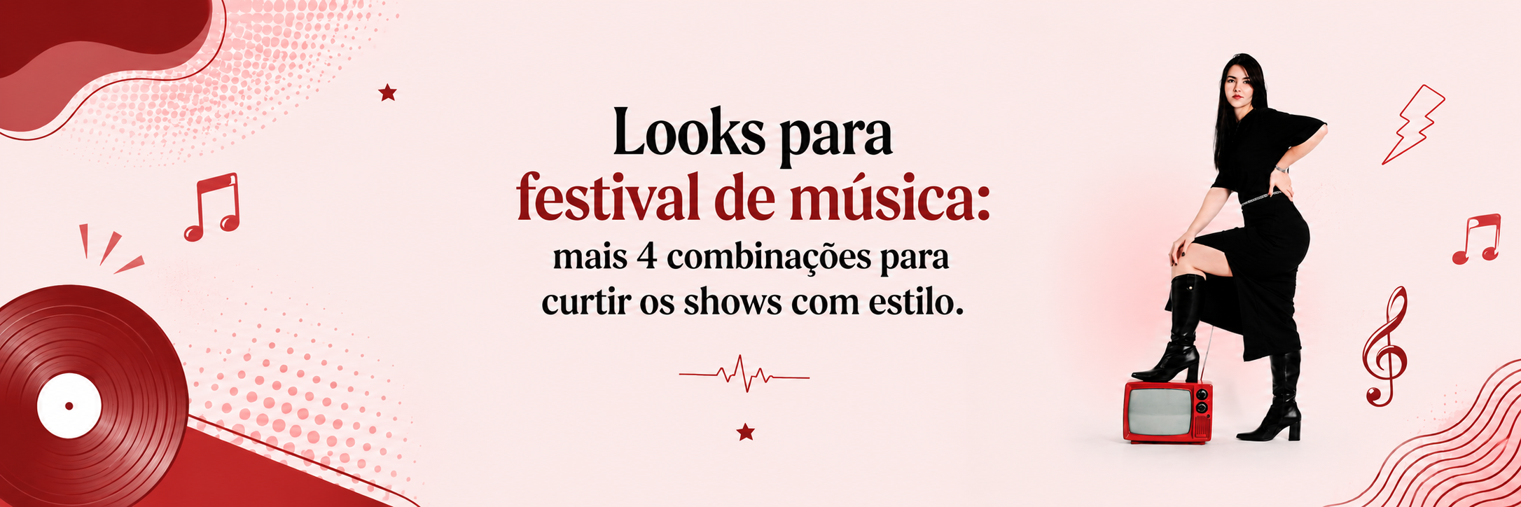 Looks para festival de música: mais 4 combinações para curtir os shows com estilo.