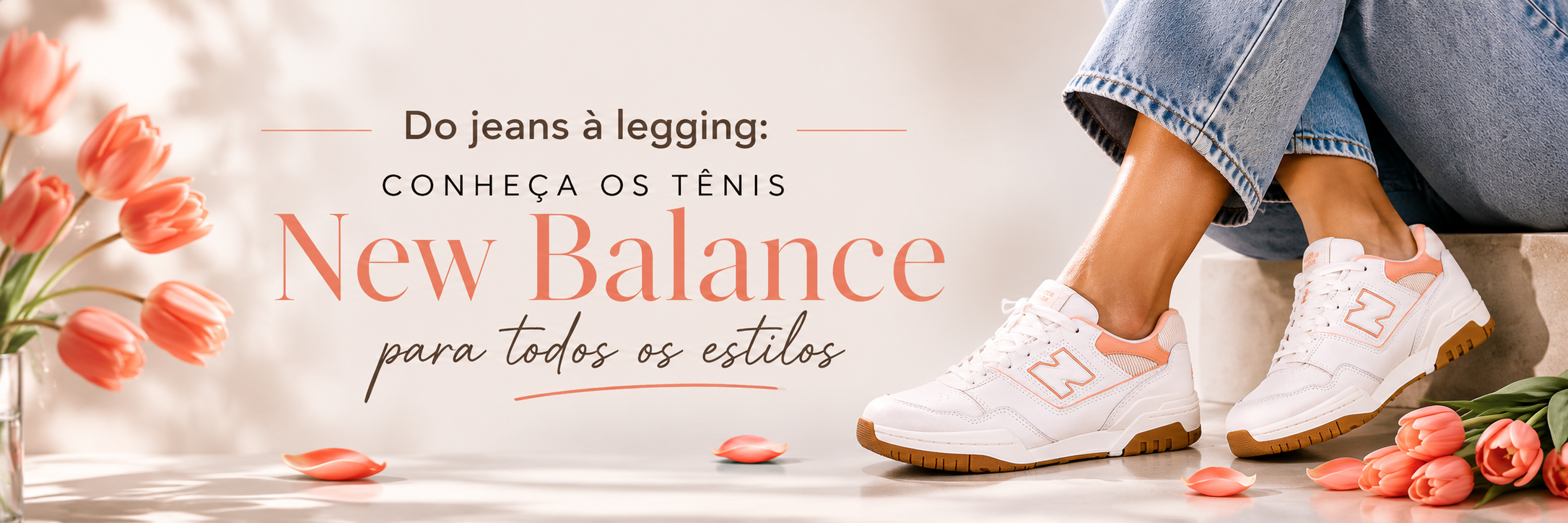 Do jeans à legging: conheça os tênis New Balance para todos os estilos.