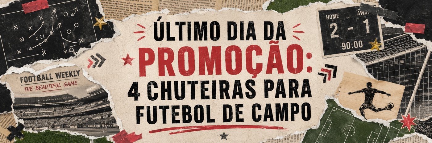 Chuteiras para futebol de campo: veja 4 ofertas imperdíveis para você aproveitar hoje mesmo!