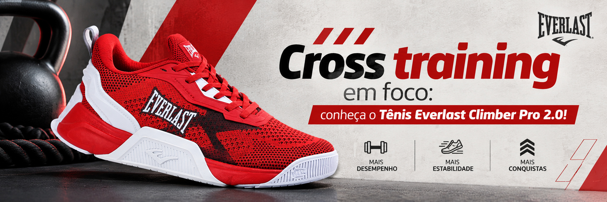 Cross training em foco: conheça o Tênis Everlast Climber Pro 2.0 e veja como escolher!