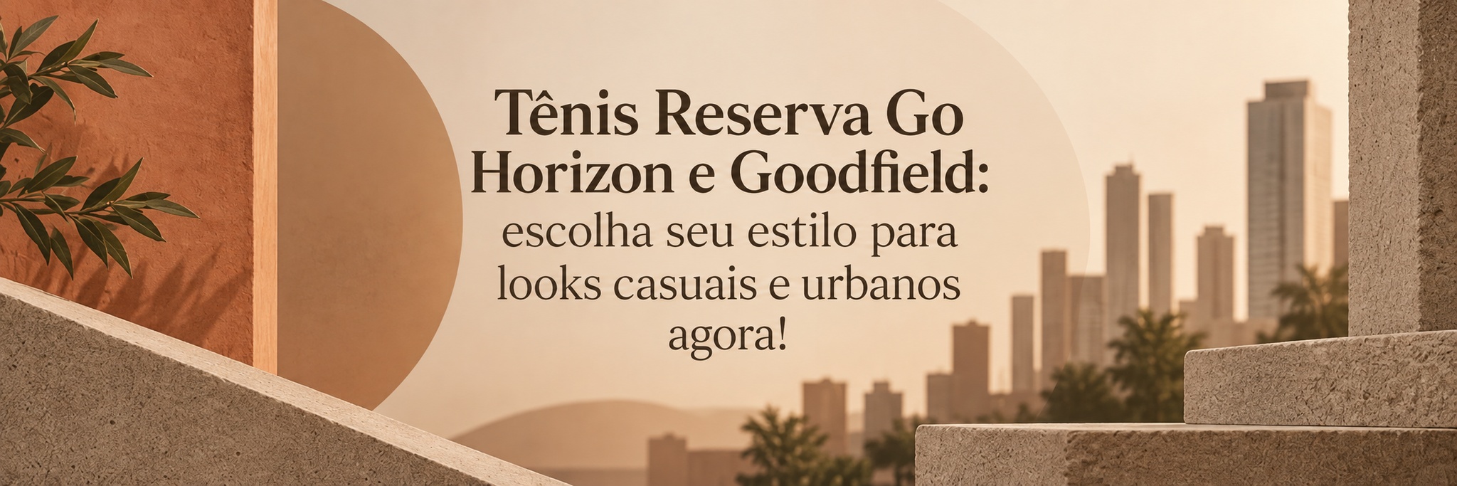 Tênis Reserva Go Horizon e Goodfield: escolha seu estilo para looks casuais e urbanos agora!